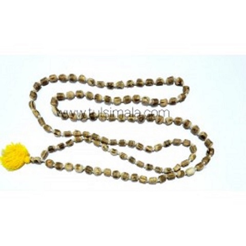 Tulsi Japa Mala Natural Cutting Bead1